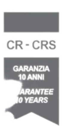 Bollino CR-CRS — garanzia 10 anni GBR Group