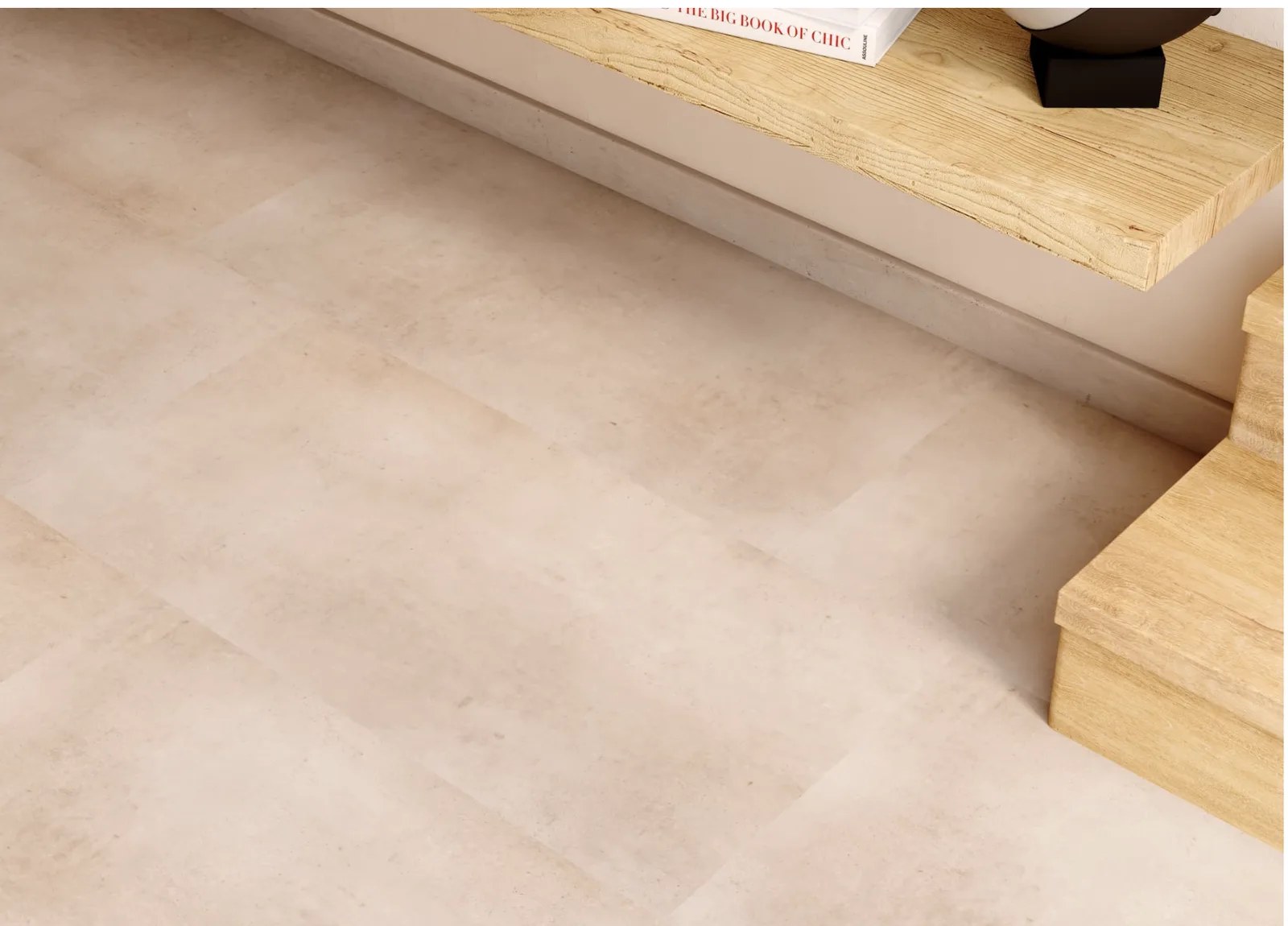 Doghe e piastrelle, anche in parete — pavimenti in vinilico GBR Group Torino