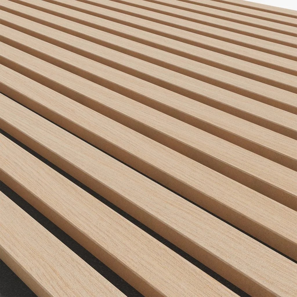 Rovere dorato — finitura in doghe per pareti MOOVE