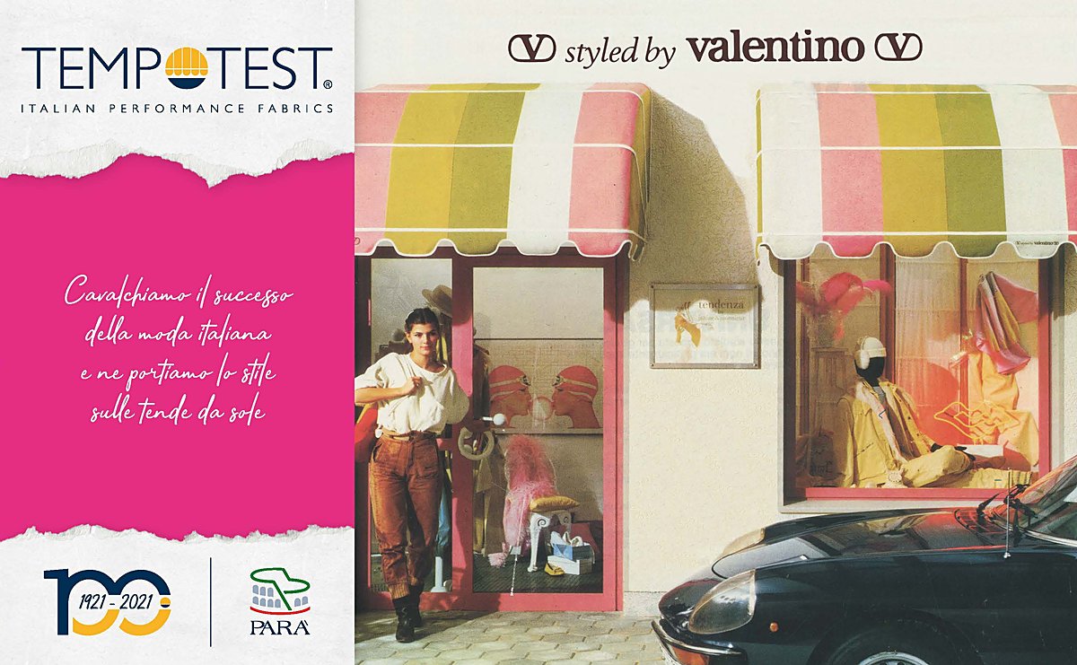 Tessuti Tempotest Righe pari e speciali — tende da sole GBR Group Torino